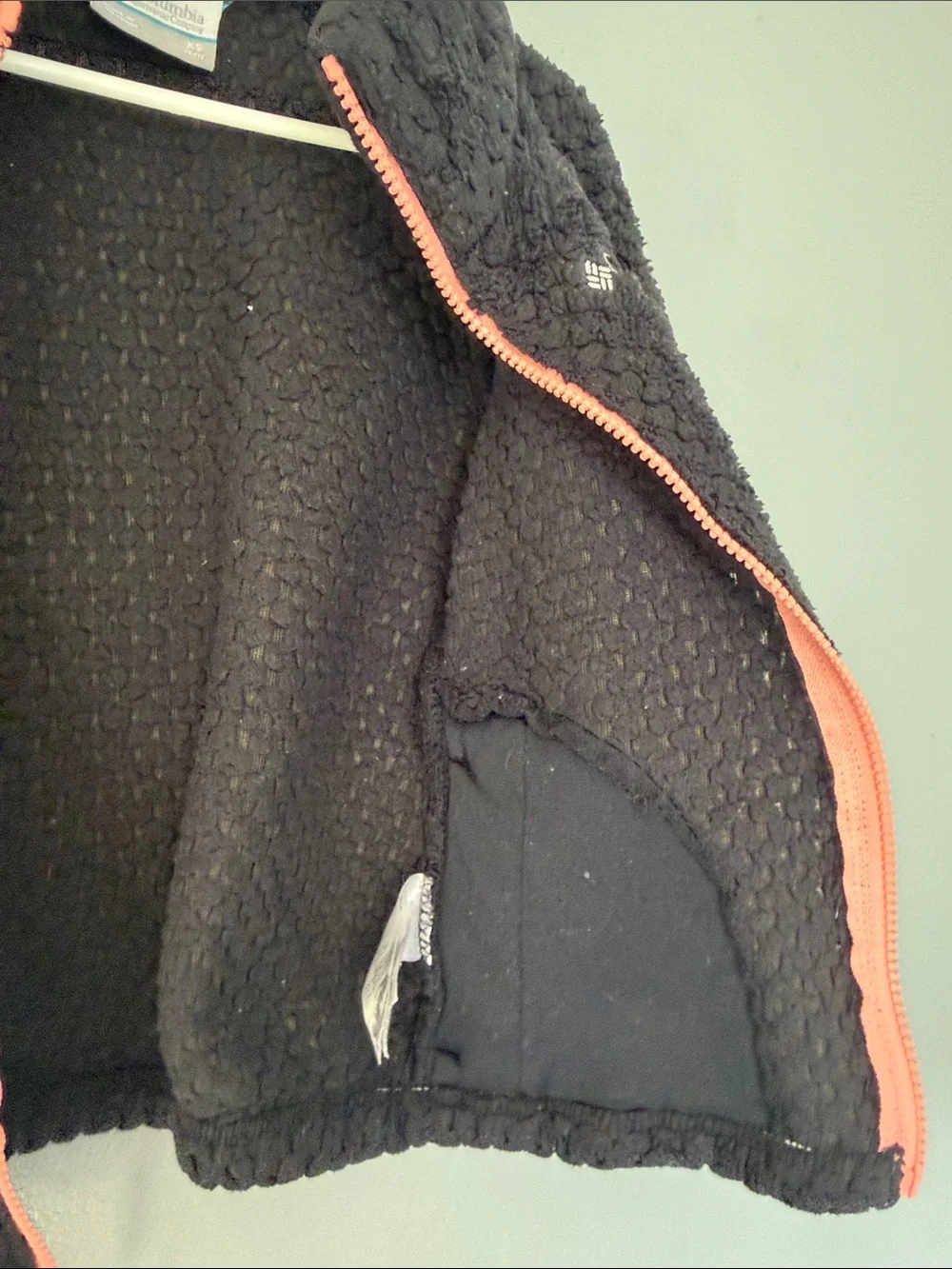 Columbia Girls' Fire Side Sherpa Full Zip Fleece Jacket Black Size XS 6/7